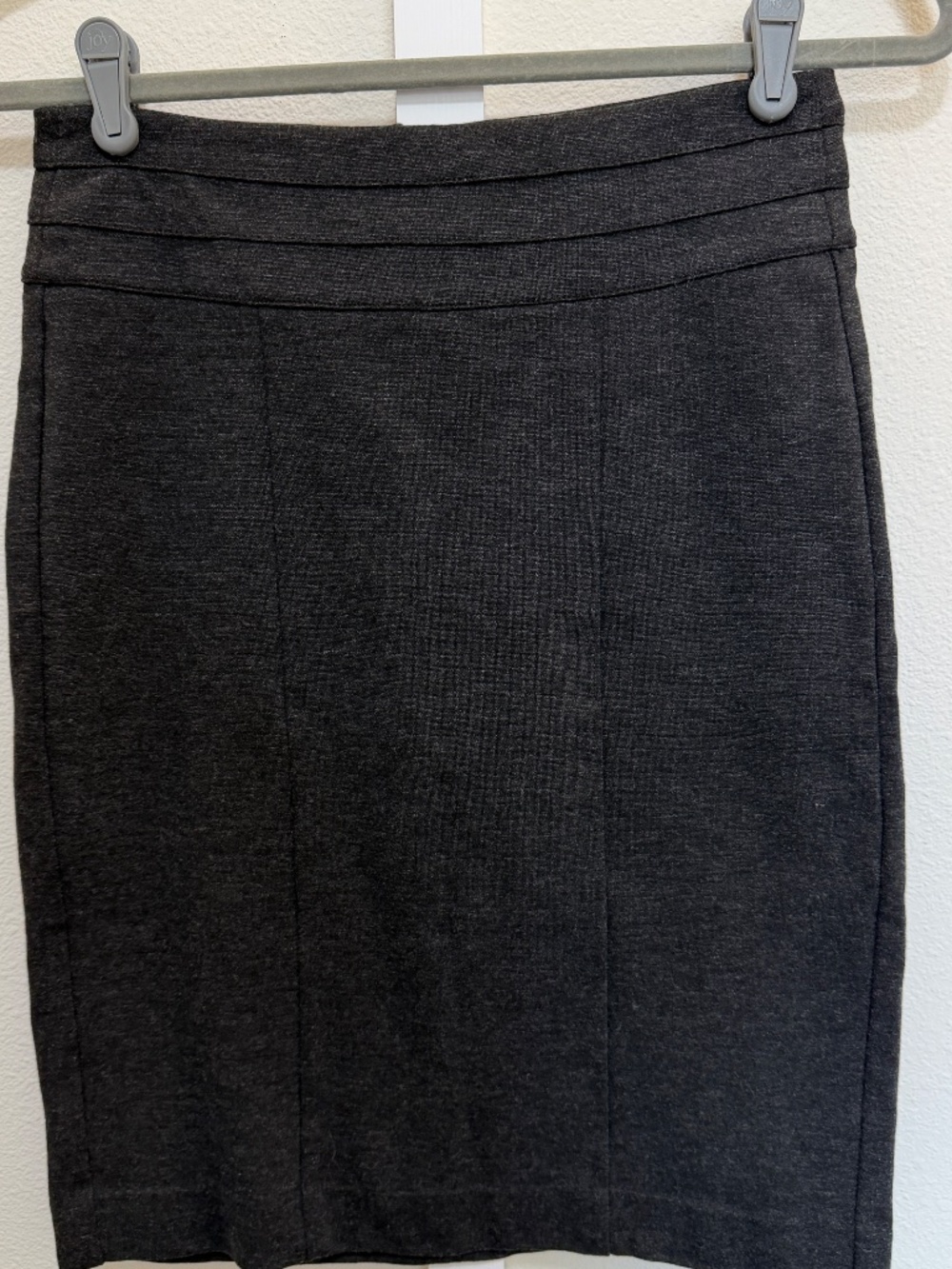 Cabi Charcoal Gray Career Pencil Skirt Size 0 #505